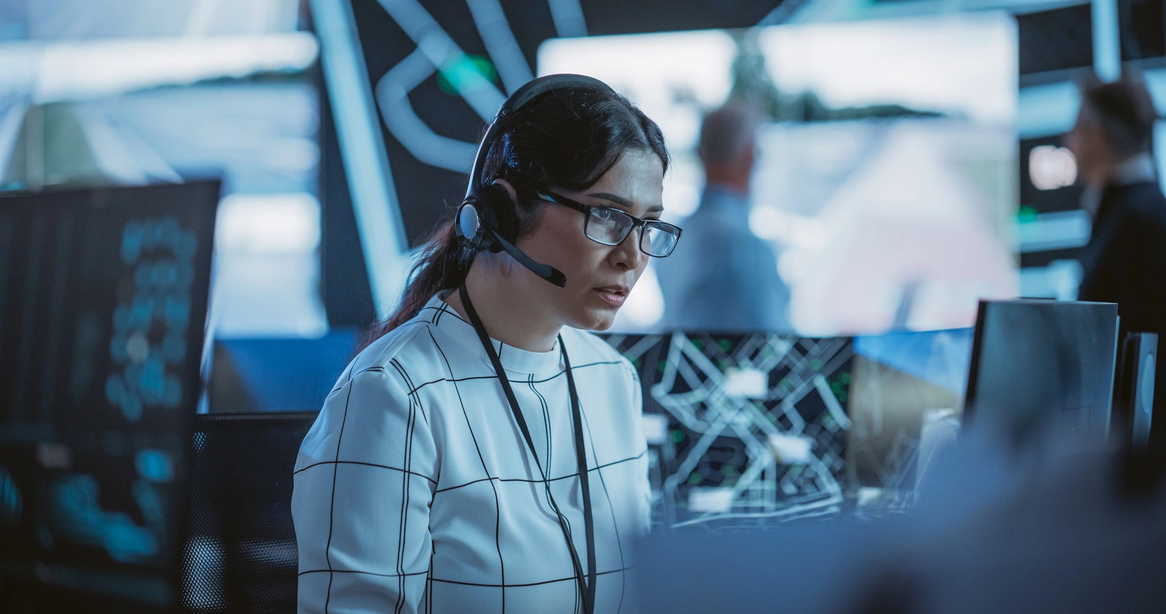 Professional woman in office